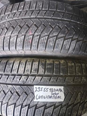 continental: Шины 235 / 55 / R 18, Всесезонная, Б/у, Пара, Легковые, Continental — 1