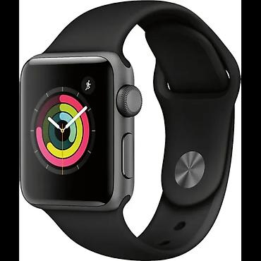 iphone 2: Apple Watch Series 3 38mm GPS + Cellular – Space Gray Alüminium, Sport — 1
