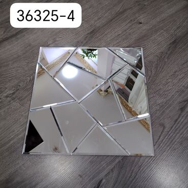 Güzgülər: Güzgü Divar üçün, Kvadrat, Dekorativ — 2