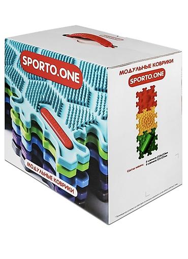Ортопедический коврик Sporto.One (16 модулей, 8 больших и 8 маленьких