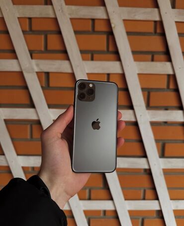 Apple iPhone: IPhone 11 Pro, Б/у, 512 ГБ, Alpine Green, Чехол, 84 %