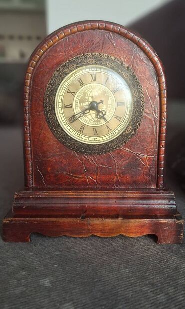 kaminski satovi: Table clock, color - Brown, Used