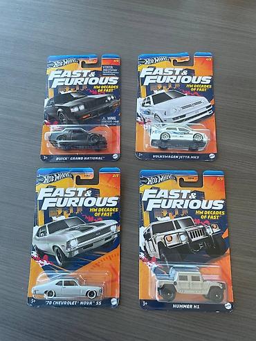 hummer h1: Hot Wheels “Fast & Furious – HW Decades of Fast” kolleksiya dəsti — 1