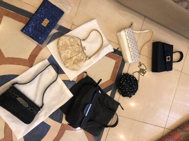 Çantalar: Vecherniy çantalar Həm retro Həm də original italyan brendlərin Qadın — 3