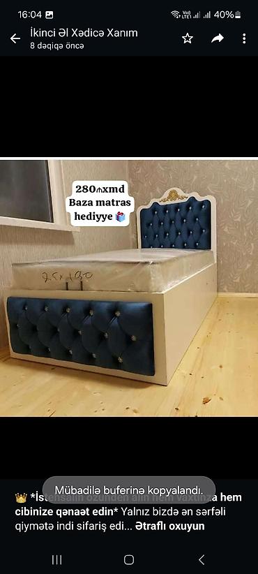 matras sifarisi: 👑 **İstehsalin ozunden alin hem vaxtinza hem cibinize qənaət edin** — 2