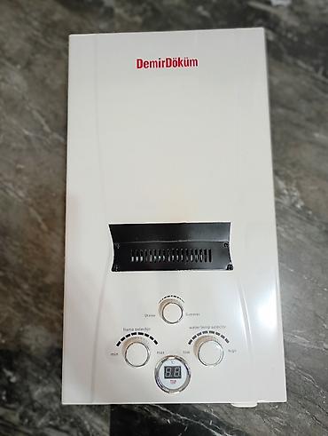 Demirdöküm 32 l. qaz kolonkası satılır. Təzədir. Heç işlənməyib. Slim