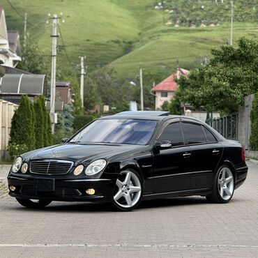 мерс 211 е класс: Mercedes-Benz E-класс AMG: 2003 г., 5.5 л, Автомат, Бензин, Седан