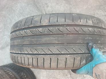 255 40 21: Шины 225 / 40 / R 19, Лето, Б/у, 1 шт, Легковые, Германия, Continental — 1