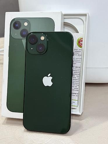Apple iPhone: IPhone 13, 128 GB, Yaşıl, Face ID, Sənədlərlə — 5