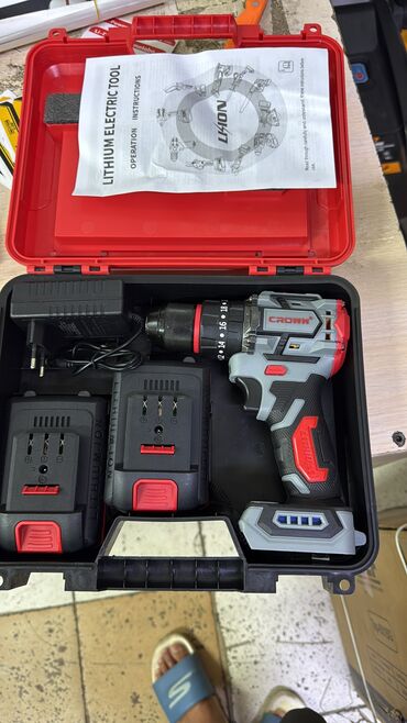 Шуруповерты: Шуруповерт без щеточный КАСОН Металлический патрон Дрель — 2