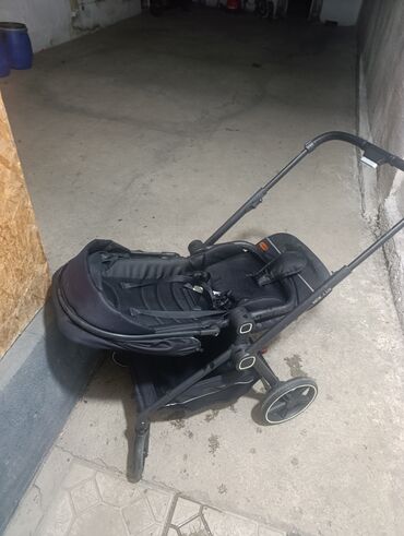 Коляски: Коляска, цвет - Черный, Б/у — 6