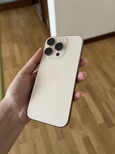 iphone x maxs: IPhone 16 Pro, 128 GB, Desert Titanium — 1