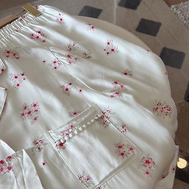 Пижамы: Пижама, Вискоза, Для невесты, С перьями, На молнии, XS, M, XL — 6