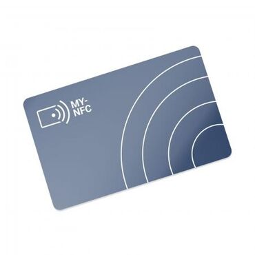 optic modem: NFC vizitkaların hazirlanmasi, şirkətin adınıda yazırıq vizitkanın