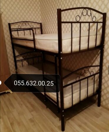 Çarpayılar: Yeni, Təknəfərlik çarpayı, Bazasız, Matrassız, Siyirməsiz, Azərbaycan — 14