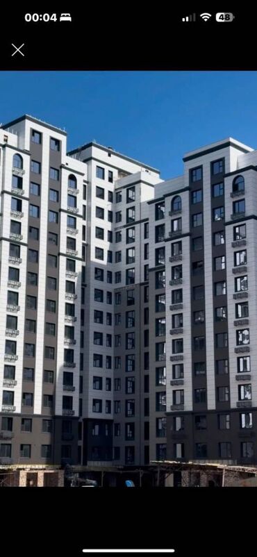 квартира профсоюзная: 2 бөлмө, 76 кв. м, Элитка, 5 кабат, ПСО (өзү оңдоп түзөтүп бүтүү үчүн)