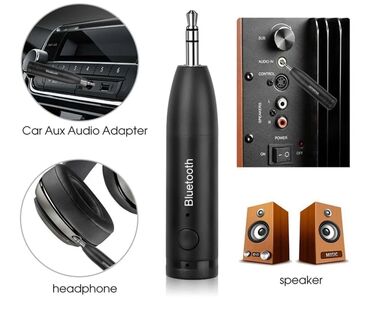 Pojačala i prijemnici: Bluetooth Aux Handsfre Receiver Tip interfejsa: 3,5 mm Veličina — 3