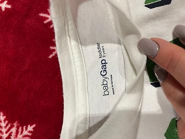 ugg bakü: 2-3 yashli oglan ushaqi ucun benetton brendinden velvet shalvar — 5