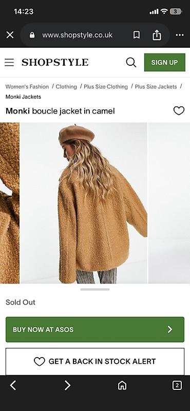 online geyim: Pencək godekce Olcu M dir, amma oversize model olduguna gore 2 XL — 3