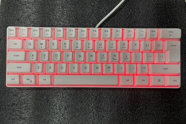 Masaüstü kompüterlər və iş stansiyaları: 📌 Model: Mini 60% RGB USB Aydınlatmalı Klaviatura 📌 Tuş sayı: 61 📌