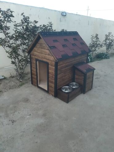 Qəfəslər: Məhsul: İt üçün açıq havada volyer və taxta it evi - Konstruksiya — 21