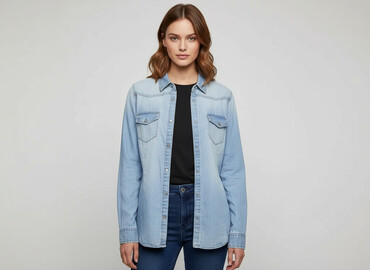 koszula damska wrangler: Denim, Koszula damska, rozmiar M