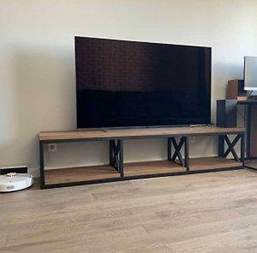 epoxy stolovi: TV POLICA MODEL WM45 | Izrada nameštaja po meri Drvo& metal — 3
