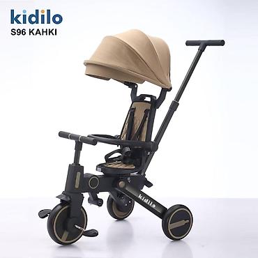 Velosipedlər: 🚼 **Kidilo S96 3 təkərli uşaq arabası** — rahatlıq, təhlükəsizlik və — 2