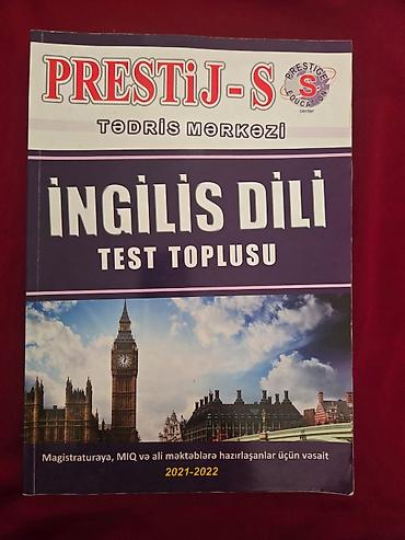 Тесты: Məhsul: “İngilis dili – Test Toplusu” (PRESTİJ-S Tədris Mərkəzi) — 1