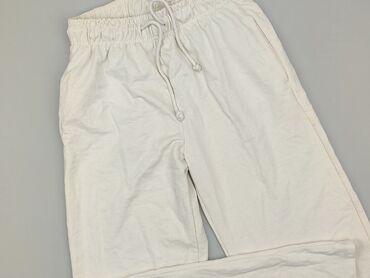 sinsay t shirty damskie: Material trousers, SinSay, M (EU 38), condition - Very good