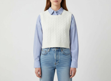 massimo dutti kamizelka damska: H&M, Жилетка жіноча, розмір L