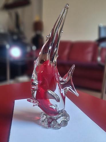 satovi mini focus: Pritiskivač za papir od Murano stakla – riba - Ručno duvano Murano — 2