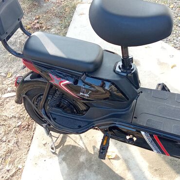 Elektrik velosipedlər: Elektrik velosipedi/scooter – “I-BIKE” panel göstəricili, qara rəng — 4