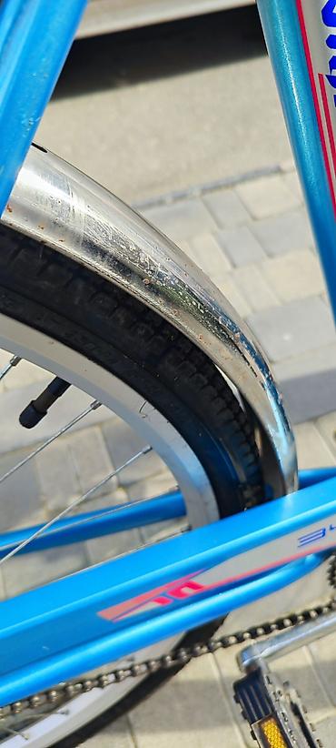 Şəhər velosipedləri: Şəhər tipli velosiped – STELS 28 - Rəng: metalik mavi, klassik aşağı — 5