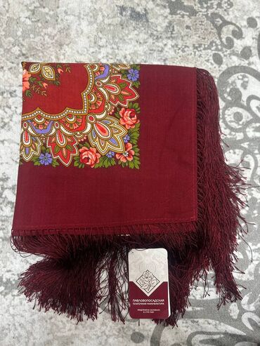 Платки: Платки Павлопосадские✨ Новое поступление 😍 Размер 89*89 с бахромой / — 3