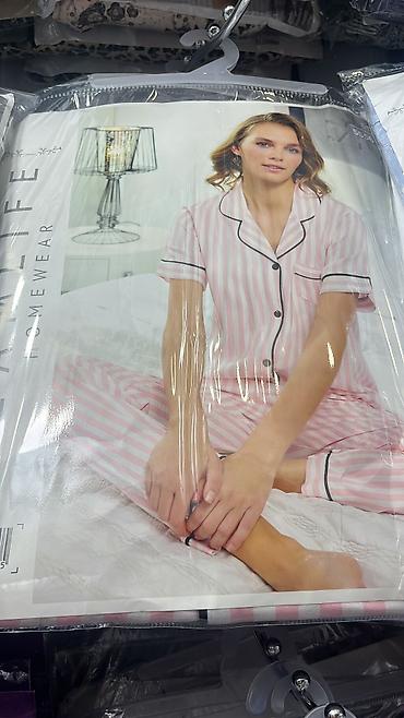 Пижамы: Пижама, Сатин, Турция, Все размеры — 21