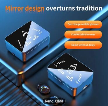 Микрофоны: Новый Беспроводные (Bluetooth) Наушники, AIR MUSIC, цвет - Черный