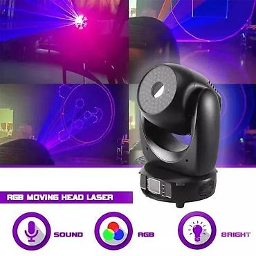 Rasveta: Roto Glava Strobe & Laser & Beam 3IN1 LED 120W. ✨ ROTO LED — 13