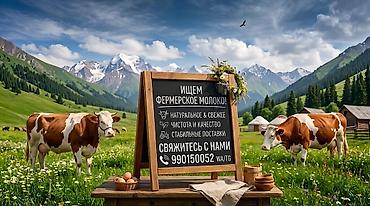 ысык куле: Поиск поставщиков фермерского молока Нужны регулярные поставки — 1