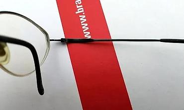 Naočare: ESCADA TINANIJUM semi dioptrijski ram, France, ORIGINAL. Original — 12