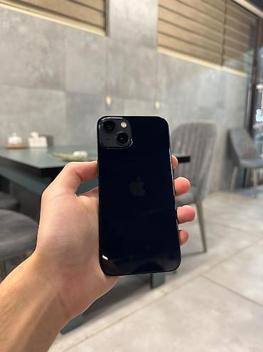 IPhone 13, 256 GB, Midnight, Zəmanət, Simsiz şarj, Face ID