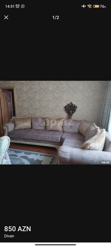sultan divan kreslo: Угловой диван, Б/у, Раскладной, С подъемным механизмом, Нет доставки