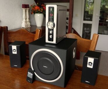 Dinamiklər və kolonkalar: Yeni Edifier Kolonka, Növ - Portativ, rəng - Qara — 5