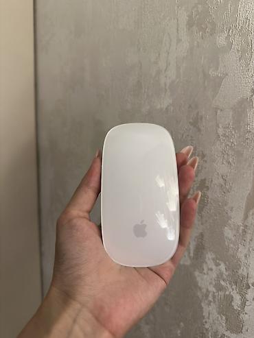 Kompüter aksesuarları: Apple Magic Mouse 2 (ağ) + qutusu ilə - Multi-Touch səth — 1