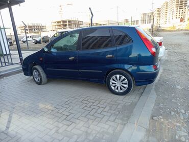 ниссан примера автомат: Nissan Almera Tino, синий компактвэн/минивэн 5‑дверный. Основные