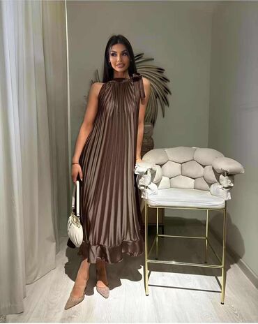 haljine za mamu i cerku: One size, color - Pink, Evening, Without sleeves