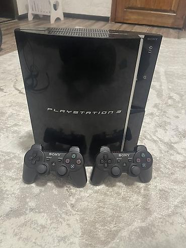 samsung ultra 21: Sony PlayStation 3 (Fat) с установленным пакетом игр и двумя — 1