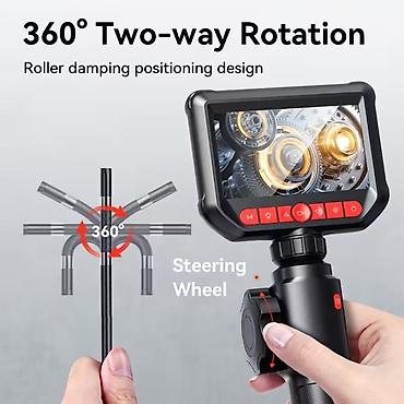 kamera sistemləri: 360° Sənaye Tipli Video Endoskop 360° idarəolunan kamera başlığı – dar — 1