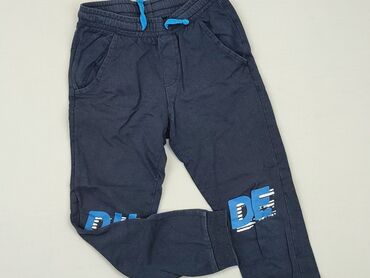 spodnie garniturowe chłopięce 152: Спортивні штани, Little kids, 5-6 р., 116, стан - Задовільний