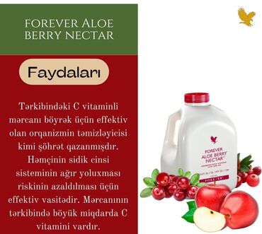 Vitaminlər və BAƏ: Məhsul: Forever Aloe İçkiləri – 1 litr qablaşdırma (13.8 fl oz x2) — 5